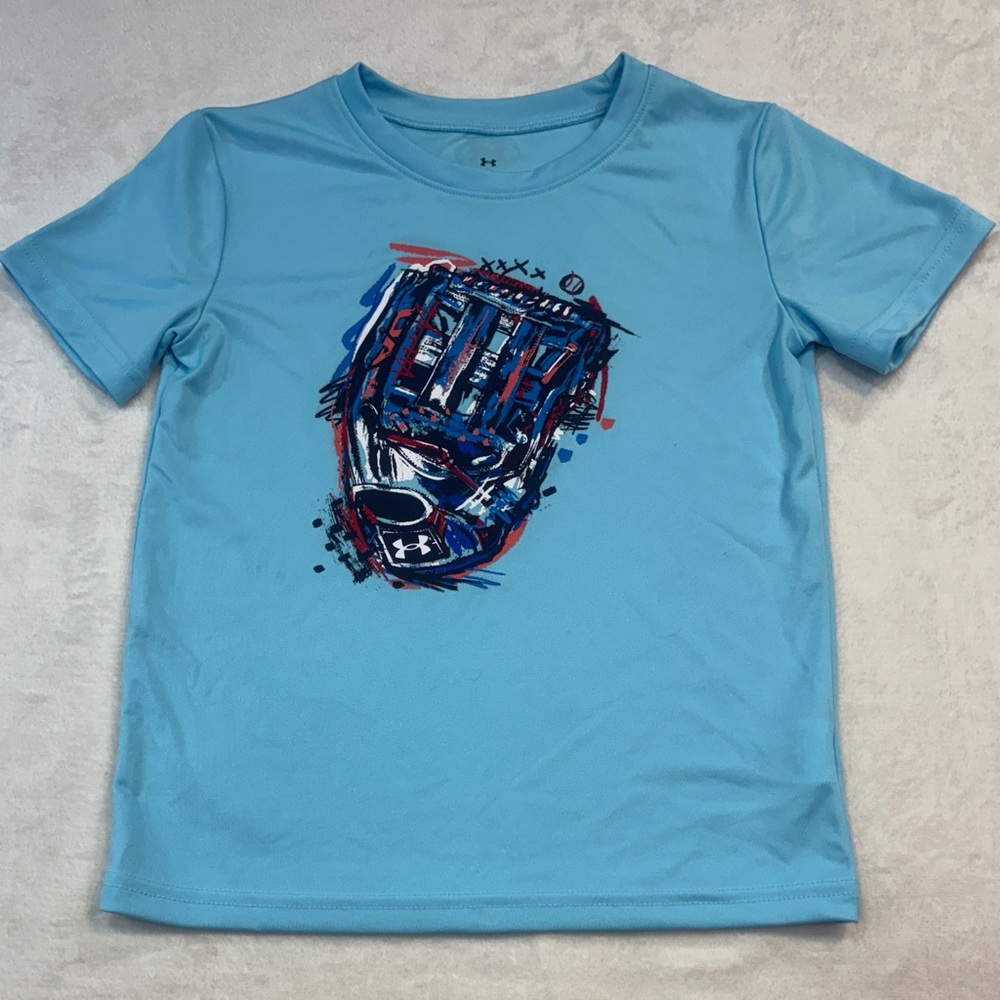 Under Armour Kids Light Blue Graphic Tee